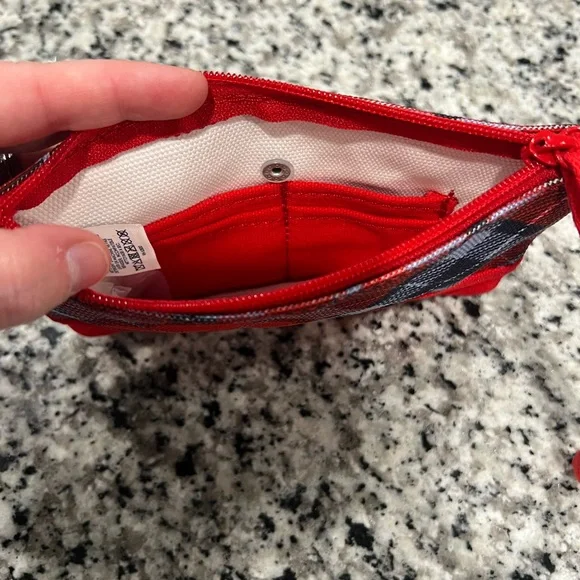 Stylish Red Plaid Women's Bag - Picture 8 of 12